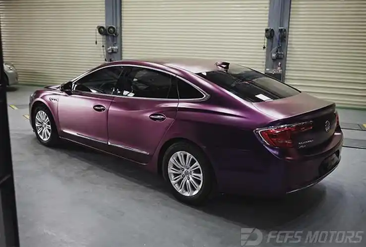 别克君越改色流光午夜暗影紫简直帅翻