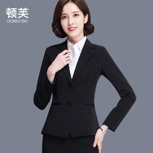 正装女职业套装时尚西服西装气质女神范外套大学生上班西装
