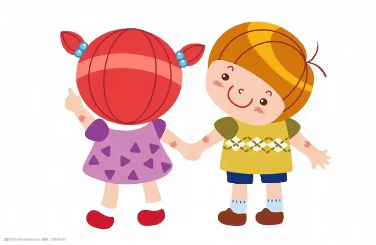 关键词:手绘儿童牵手元素 卡通 可爱 交朋友 玩耍 牵手 手绘 儿童 png