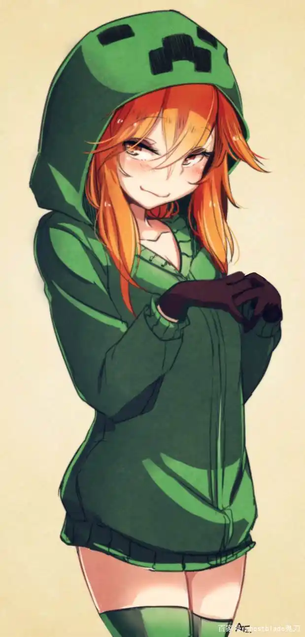 我的世界:史蒂夫生活在娘化世界中,是何等体验?