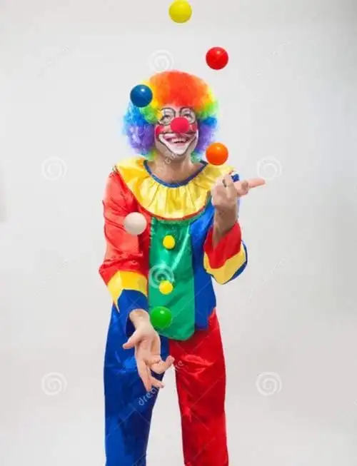 小丑滑稽绝活表演