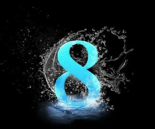 求一个班级群头像.八班.最好是动态的.就只是文字的.背景要蓝色的