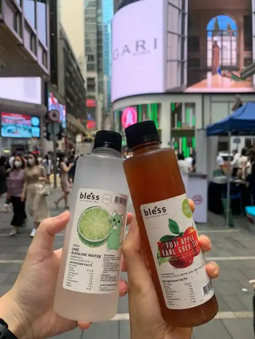 香港中环的日常甜品饮料