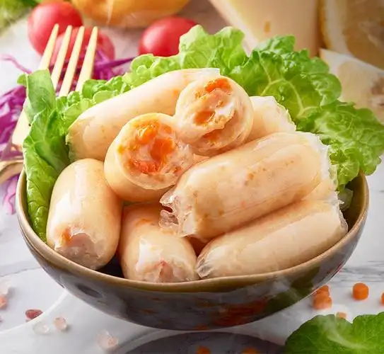 台式波波肠丸滋芝士鱼蛋肠500g日式寿喜锅火锅其它生肉制品