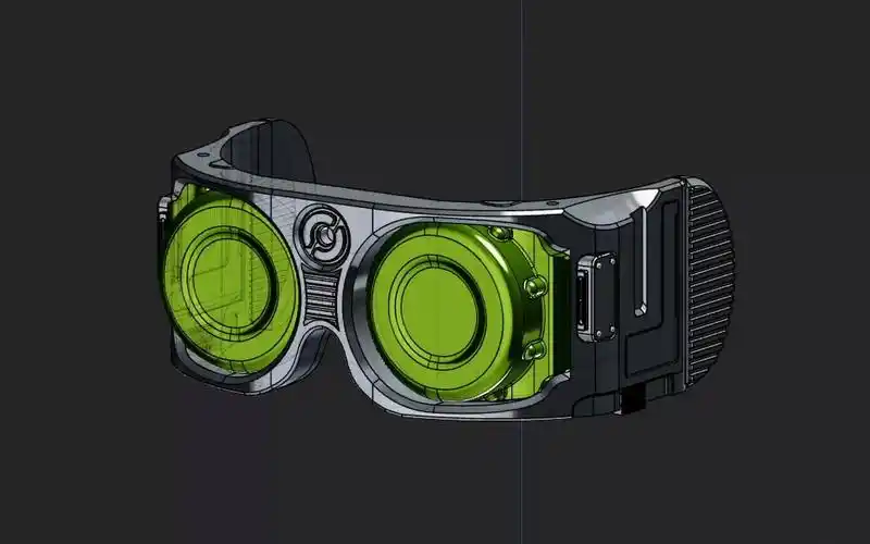 plasticity 3d- 赛博朋克眼镜建模演示