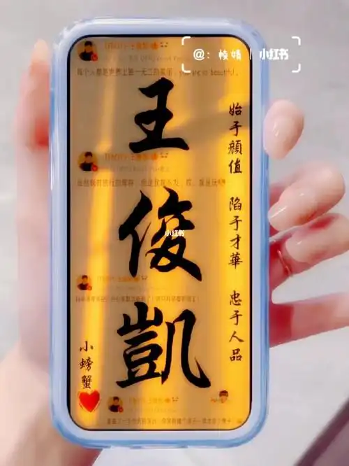 王俊凯的名字和他的微博语录绝配呀