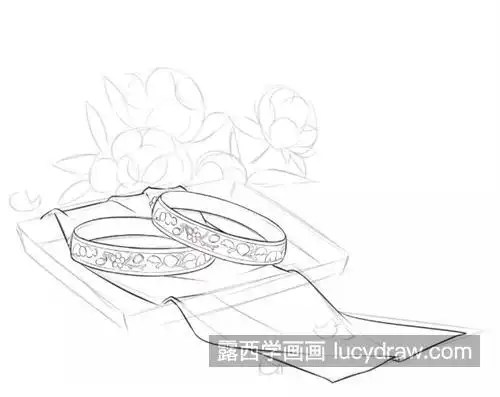 玳瑁金嵌珠手镯怎么画古风首饰的简笔画教程是什么