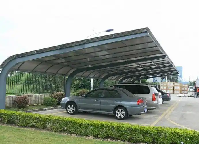 简洁明亮的车棚设计装修效果图#404987881