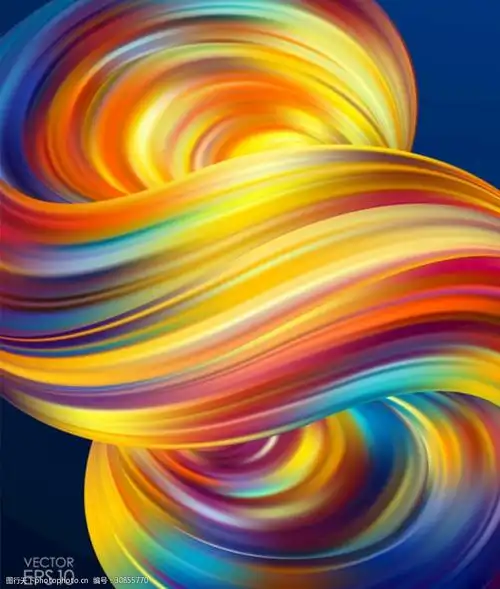 时尚炫彩潮流海报背景