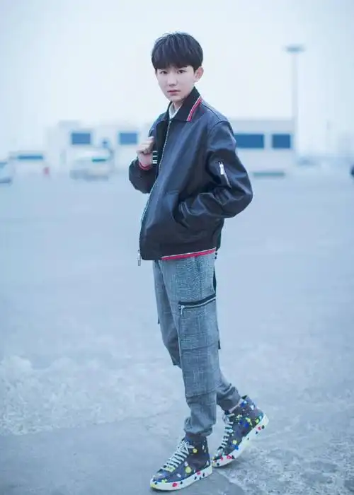 王源 #tfboys 时尚街拍 高清 帅