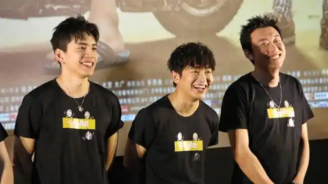 《小小的愿望》首映礼,魏大勋王大陆分享拍摄兄弟感情戏的感受!