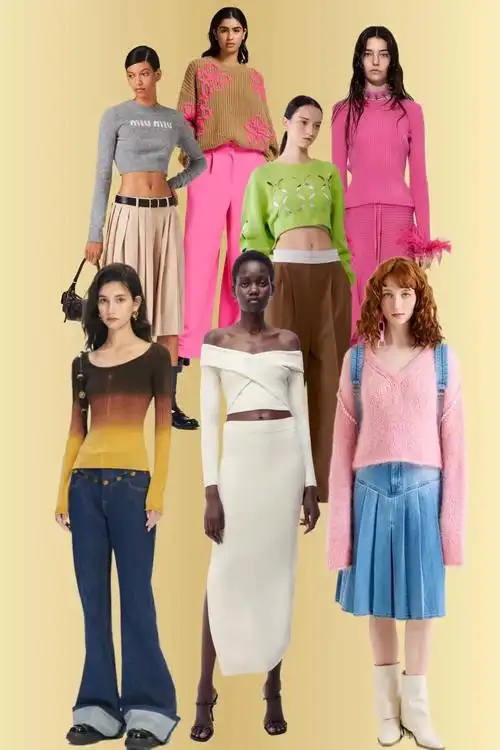 关键色彩——2024/25年秋冬女装毛衫色彩趋势-服装流行色彩-cfw服装