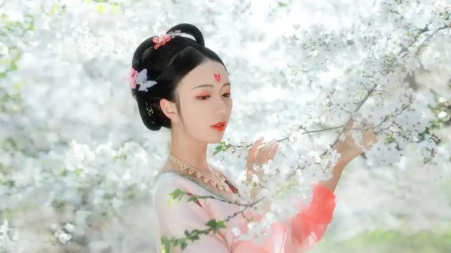 古风美女美艳迷人图片桌面壁纸高清大图预览1920x1080_美女壁纸下载