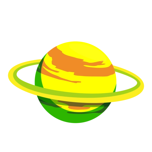 星球矢量插画png图片