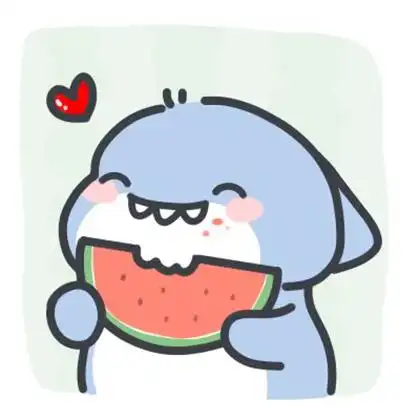 鲨鱼头像可爱动漫 高清超萌的动漫小鲨鱼头像图片_动漫头像_头像屋