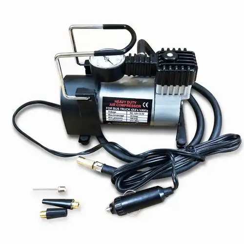 12v车载充气泵便捷式汽车轮胎大功率高压打气泵车载打气