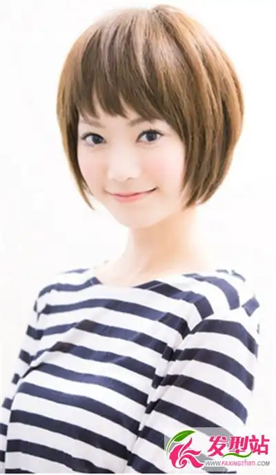 短发女生直发发型 带来夏季小清新_发型站_最新流行发型设计发型图片