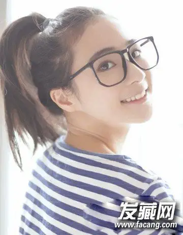 9款中学生清纯发型 可爱造型不负青春(6)