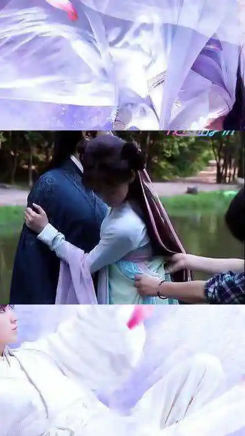 琉璃花絮超细节袁冰妍站不稳就抓着成毅小两口好甜啊