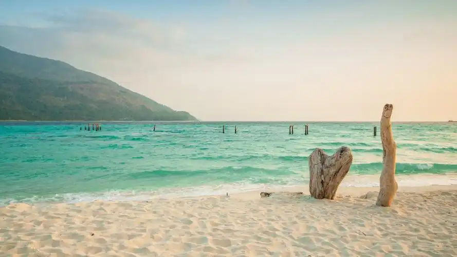 泰国美丽的海滩风景