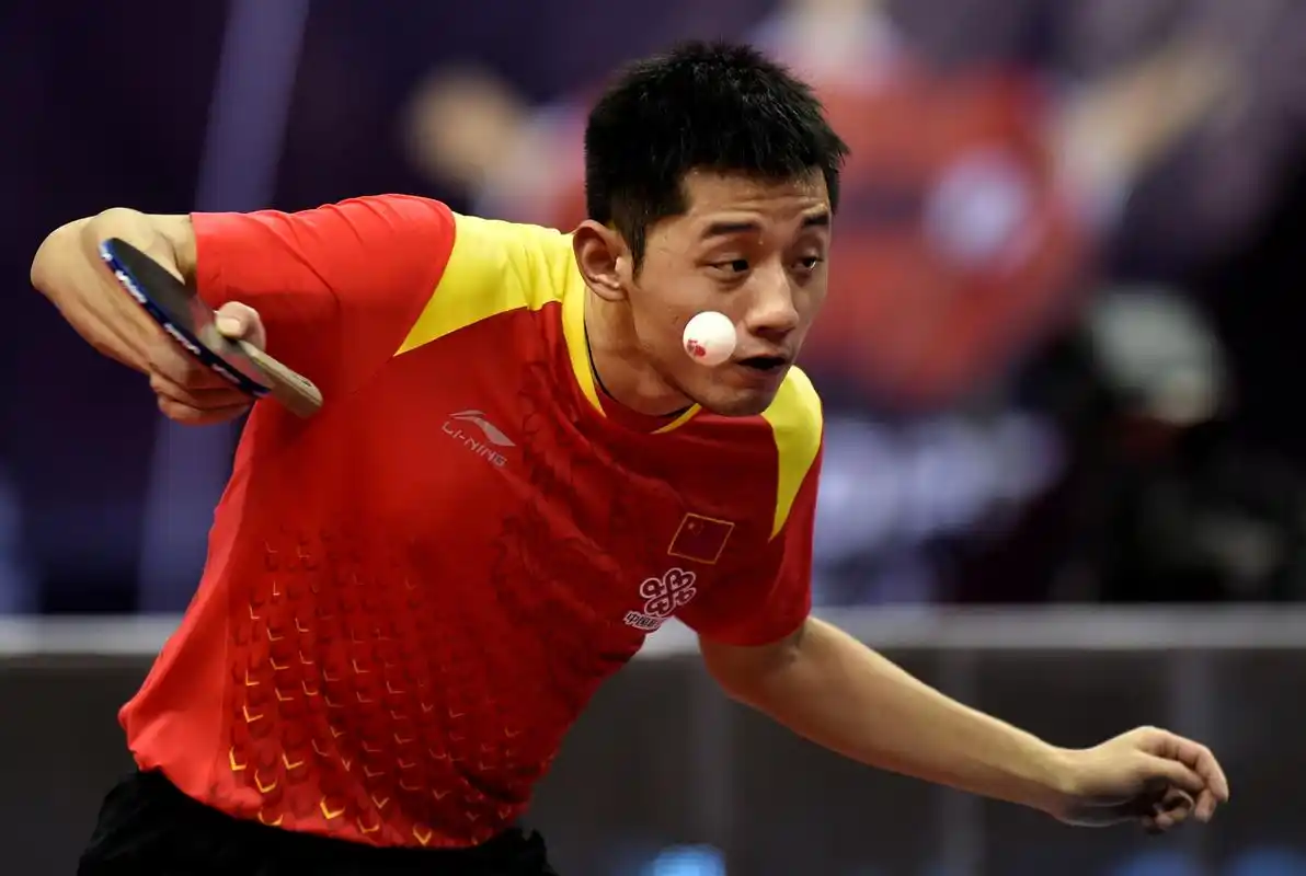 乒乓球——中国公开赛:张继科晋级正赛(3)