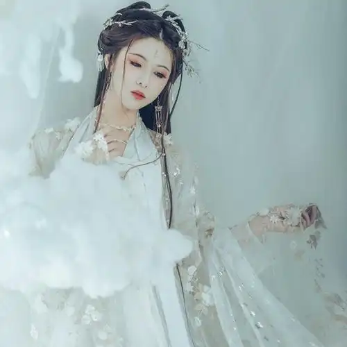 成人明月光汉服风仙飘逸古风改良仙女女学生古装民族服装