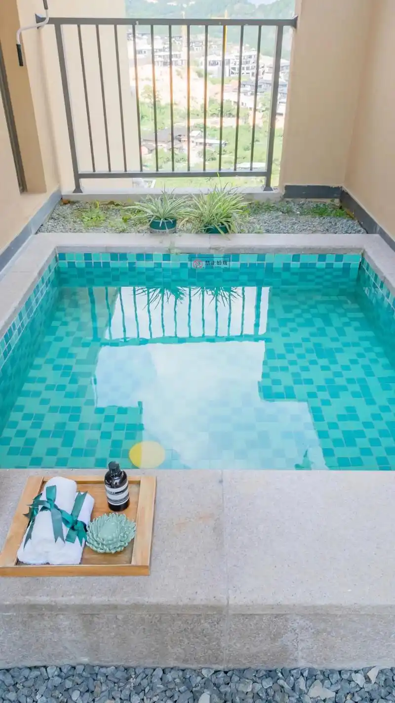 299就可以住永泰山外温泉别墅,1房1厅1泡池 - 抖音