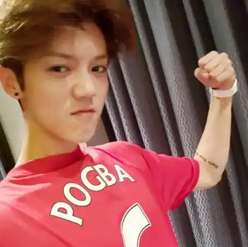 明星纹身:鹿晗的低调,孙越的社会,却都输给他的霸气外漏_网友_手臂