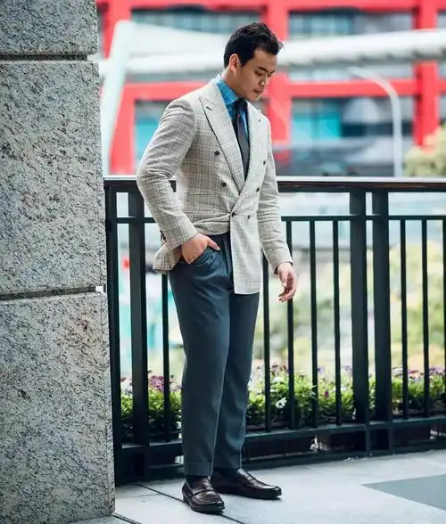 写的文章关于怎么穿西装也写的很细,街拍穿搭示范更是每天在更新