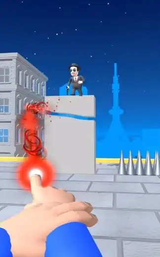 用激光打败敌人