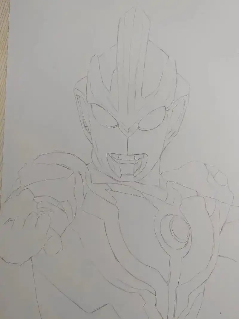 彩铅银河奥特曼.我们都是生活在同一片天空下的伙伴啊!#彩铅  - 抖音