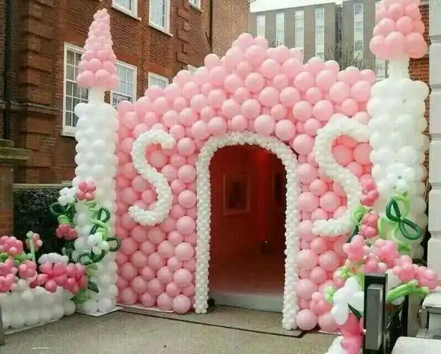 艾菲气球装饰布置