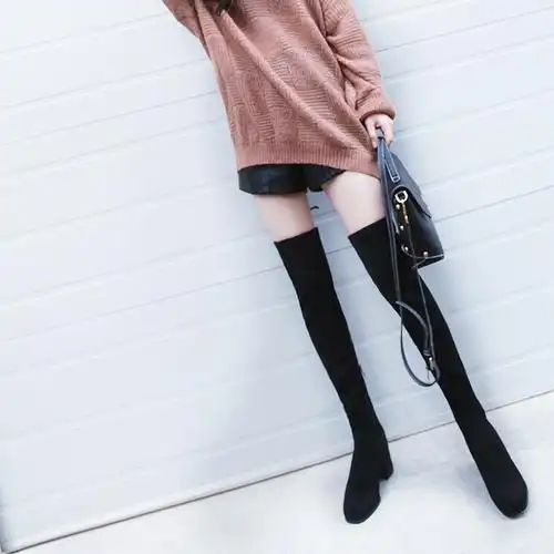 冬季百搭又显瘦长筒靴,女人穿搭必备!