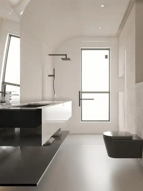 自带明亮治愈感的白色系卫生间美到犯规啦