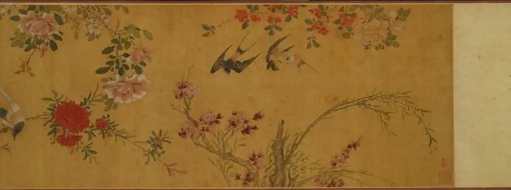 大连旅顺博物馆举办无意争春中国古代花鸟画展