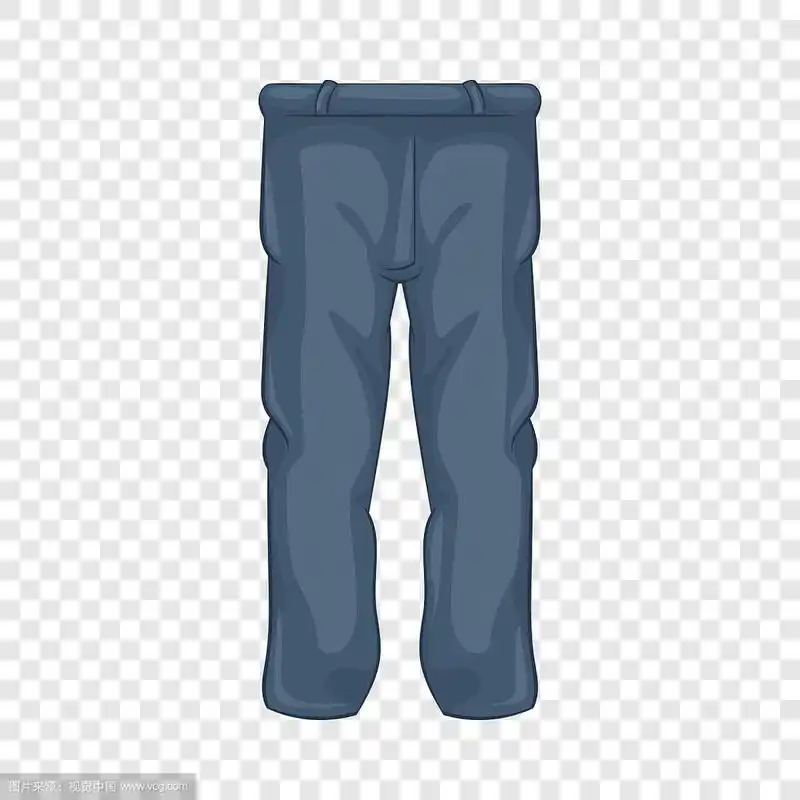 男人裤子图标卡通风格