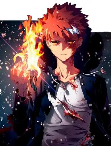 fate系列之最帅的卫宫士郎图片 卫宫士郎手机图片高清(7p)