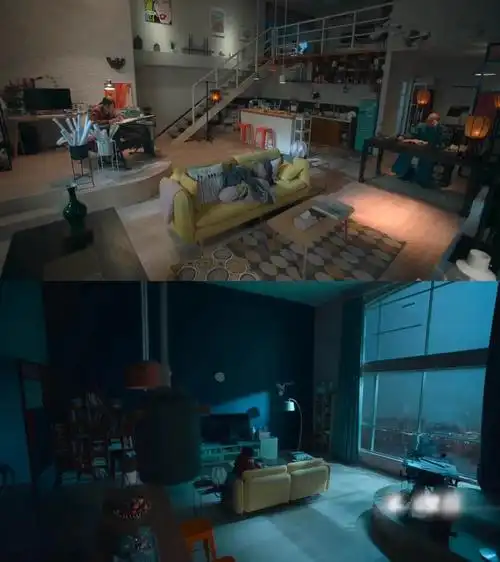 家里面还有大浴缸,浴室比普通打工人住的房间都要大.