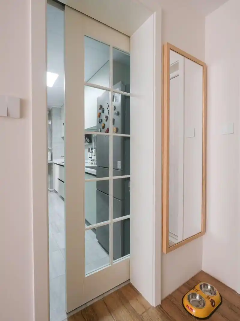 90实拍|50平两居室的简单装修