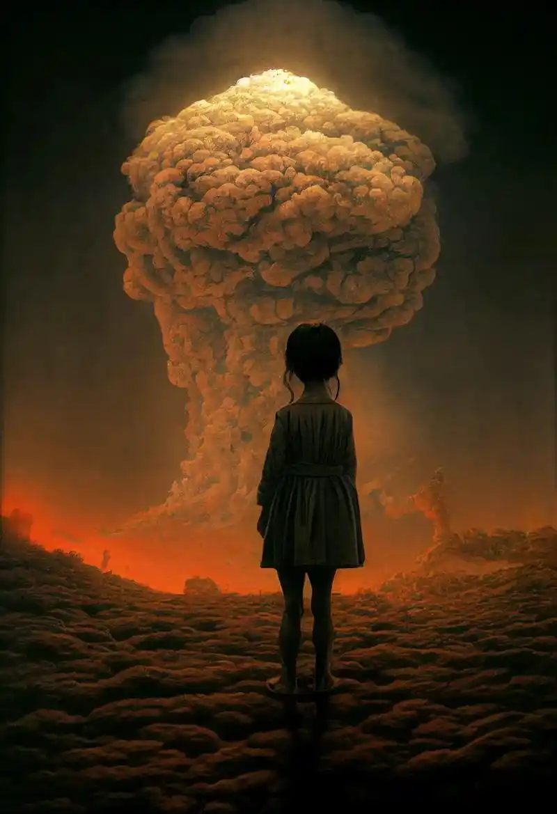 世界末日来临的景象