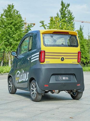 四轮爱玛a520电动城市家用小型代步接送孩子电动四轮车
