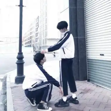 基头高清双人 兄弟情深的基头高清双人一左一右_男生头像_美头网