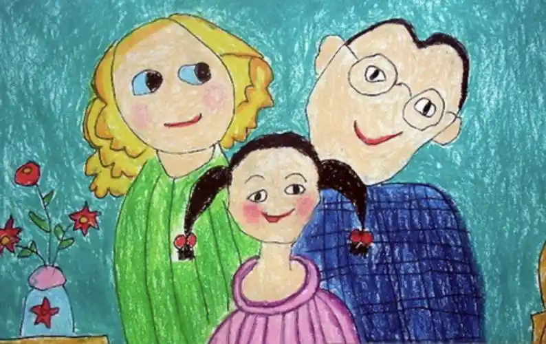 幸福的一家三口