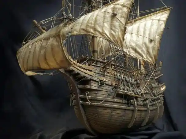 西班牙大帆船作为大航海时代的传奇帆船,建造质量优良,航海性能优异