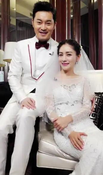 胡可结婚照图片