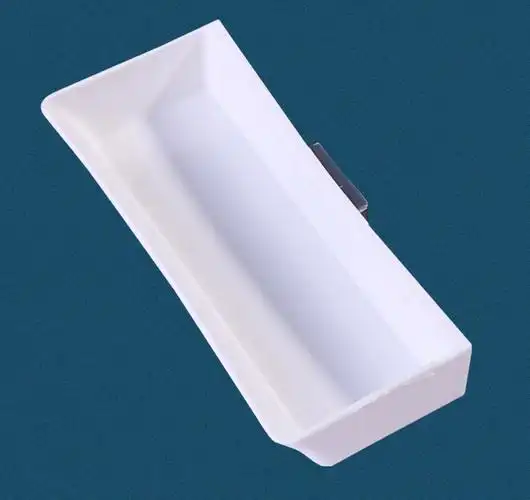 白色方形小物品简约创意收纳盒 宿舍家用冰箱磁吸式收纳盒 单个装_东