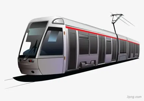 手绘地铁png素材透明免抠图片卡通手绘