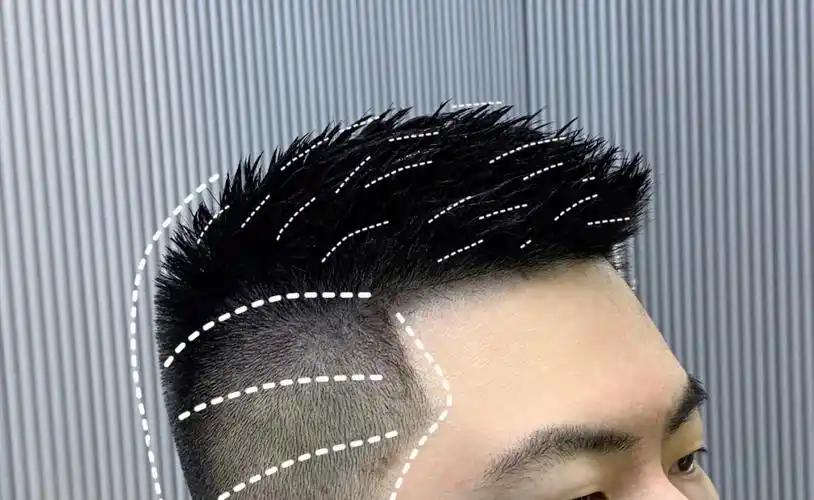 男生短发发型立体短前刺发型