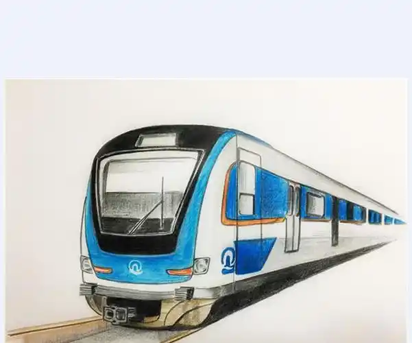 1月,遇见青岛地铁(附加地铁手绘.)_游记