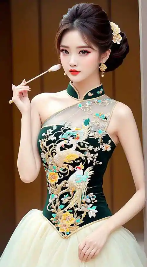 来自:>燕山茶社>《旗袍汉服时装>1136_2064竖版 竖屏